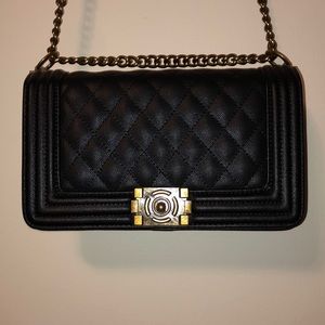 Beautiful leather shoulder bag